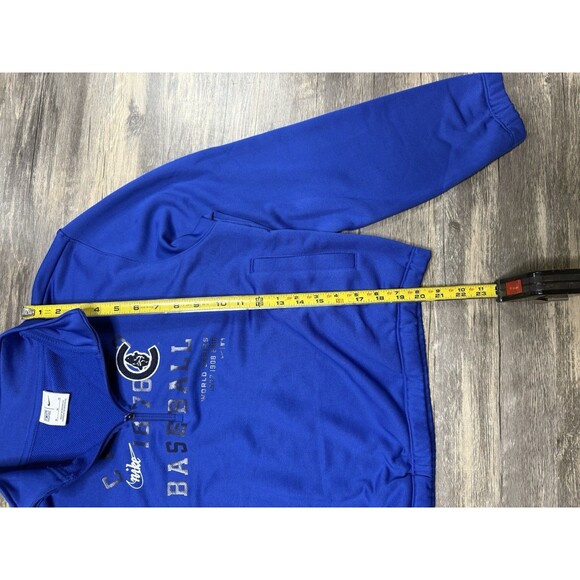Nike Cubs Baseball Quarter Zip Zip Jacket Women’s   Size medium - Picture 5 of 6